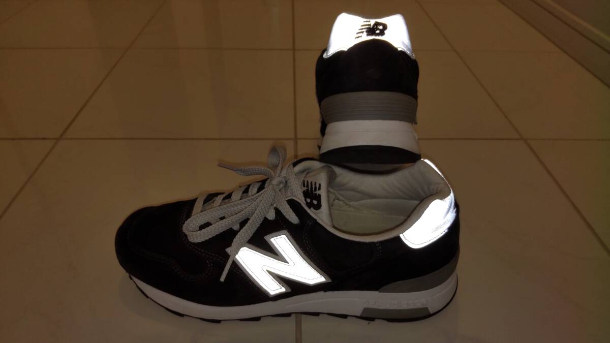 美品 ニューバランス New Balance M1400BKJ US8 26cm 黒 ブラック M1300_画像9