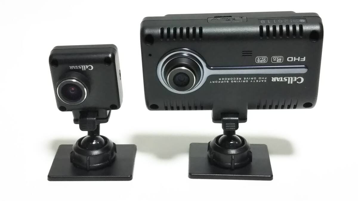 セルスター ドライブレコーダー ＣＳＤ−７９０ＦＨＧ 前後2カメラ 正常 美品