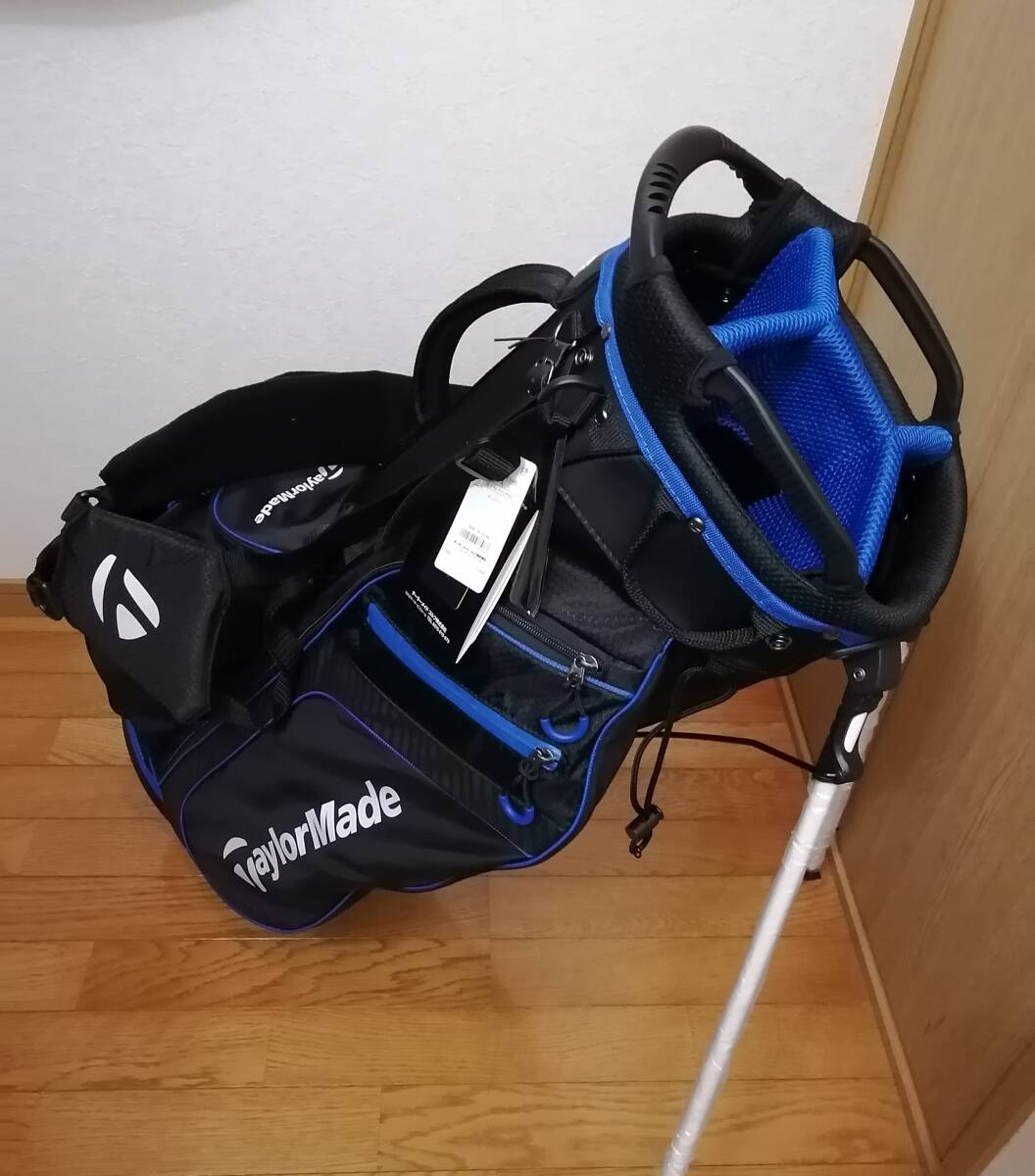 ★新品／スタンドキャディバッグ (青４)【テーラーメイド★TaylorMade／9.5型：2.2kg／47インチ対応／TB462】_画像2