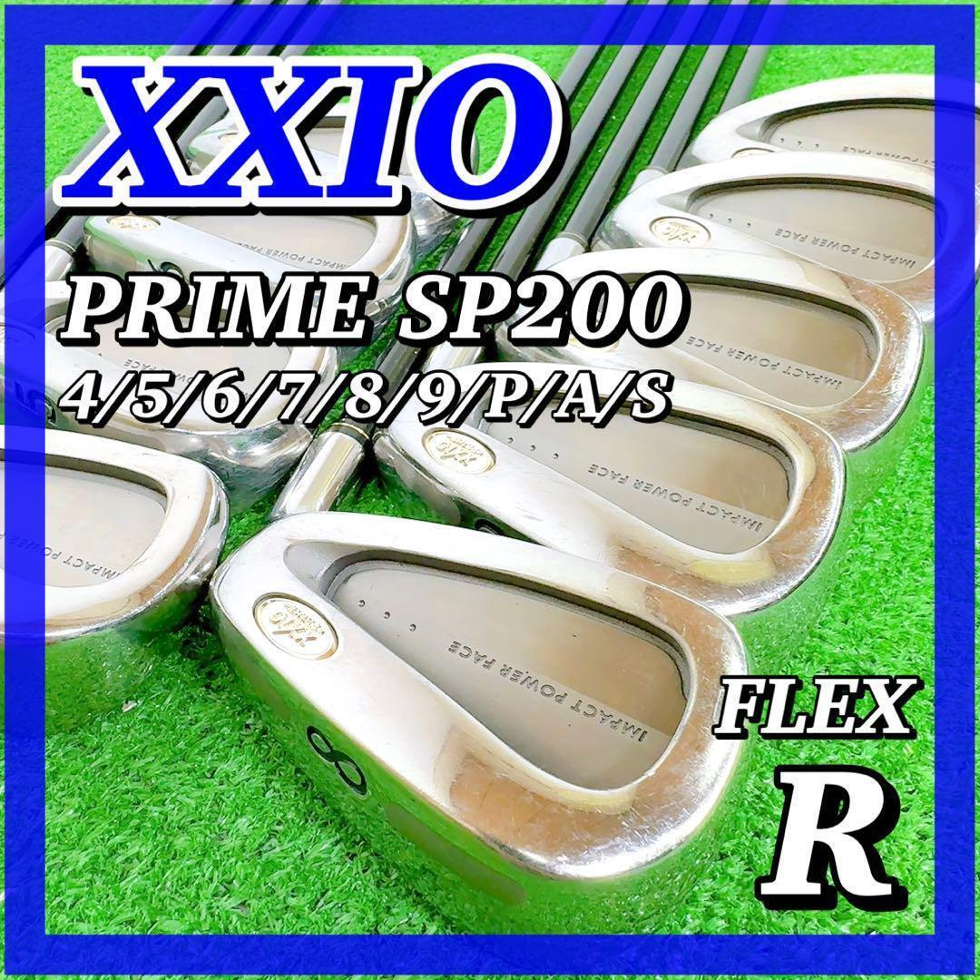 1744 XXIO ゼクシオ PRIME プライム アイアン 9本 SP200 DUNLOP ダンロップ メンズゴルフクラブ アイアンセット 男性 右利き 送料無料_画像1