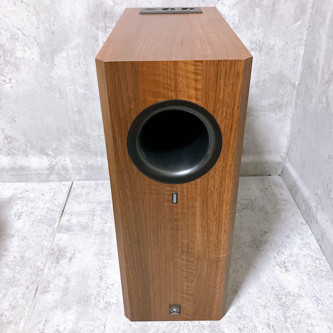 [ beautiful goods ] Yamaha subwoofer NS-SW310 Brown birch wood grain YAMAHA dark brown subwoofer A-YST II system 