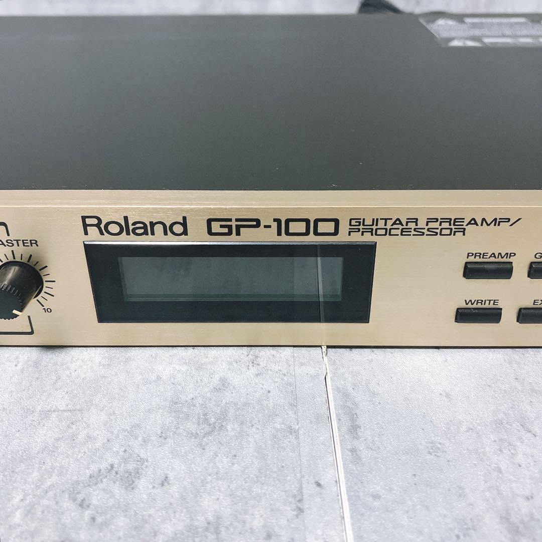 【希少】ローランド ギター プリアンプ GP-100 動作品 目立つ傷無し Roland プロセッサー_画像3