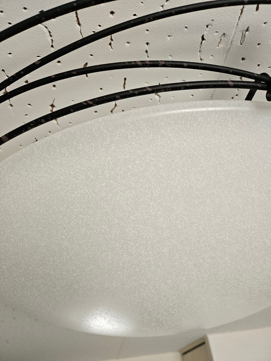 KOIZUMI 照明 LEDシーリングライト〜8畳 調光・調色機能付 アイアンフレーム 錆び加工 定価72600円 ヴィンテージ風 アンティーク調の画像3