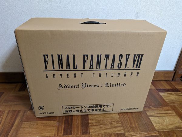 【未使用？】FINAL FANTASY VII ファイナルファンタジー ADVENT CHILDREN LIMITED アドベント チルドレン ACLT-34031 限定BOX_画像1