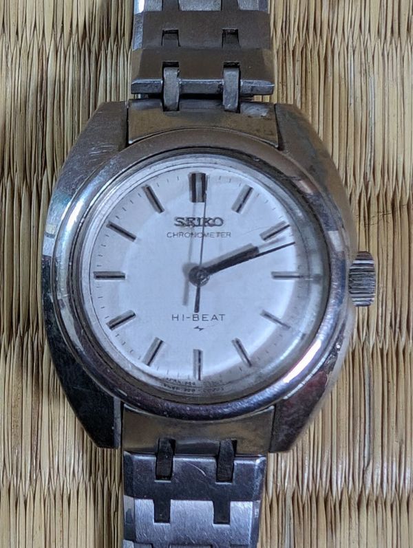 【中古】SEIKO セイコー ハイビート メダリオン 手巻き レディース 腕時計 1944-0020_画像1