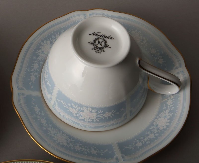 【深和】1980-1990年代◆ノリタケ(NORITAKE) ティーカップ 6客_画像7