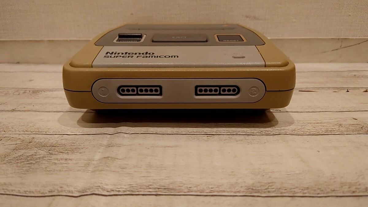 sr1234 150 通電確認のみ 任天堂 スーパーファミコン HVC-002 SFC Nintendo ニンテンドー ゲーム スーファミ 現状品 中古の画像6