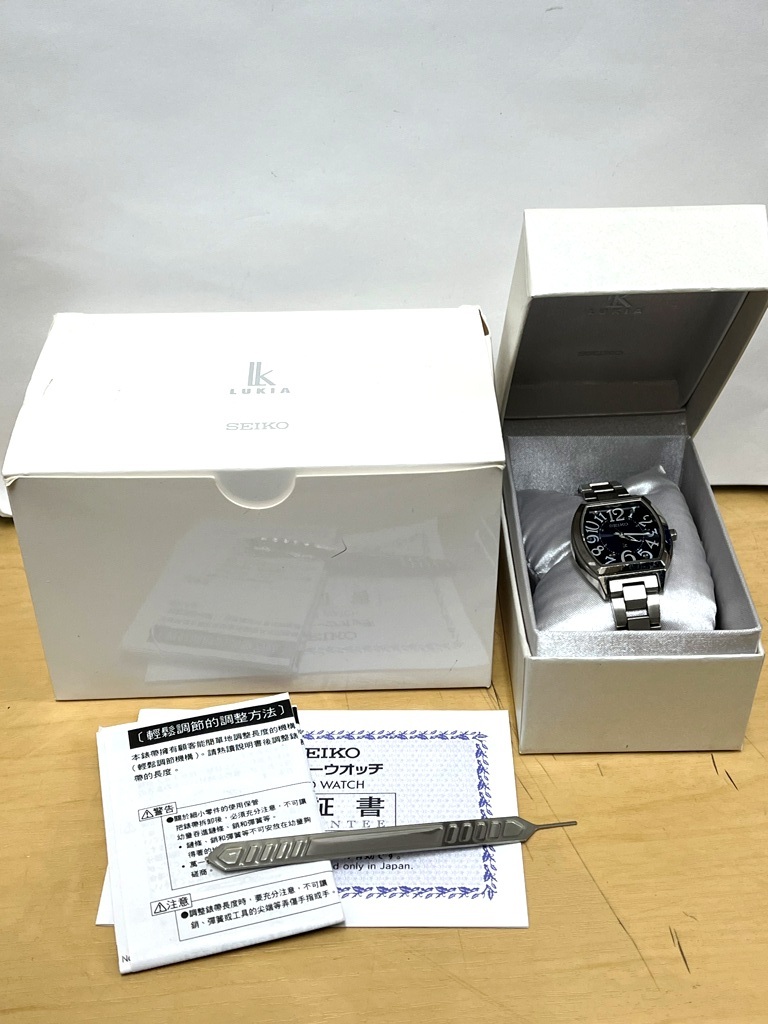 ☆SEIKO/セイコー LK ルキア 1B22-0BC0 ソーラー レディース腕時計《現状稼働品/中古品》☆ _画像1