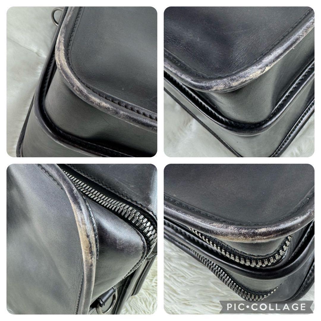 [ rare ]Berluti Berluti du Jules Anne Jules business bag briefcase dark gray black Brown 