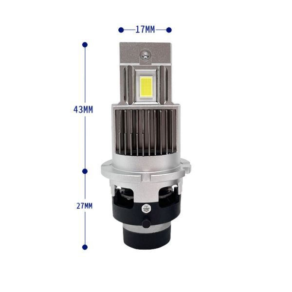 ポン付け D2S/D2R led ヘッドライト 20,000LM 爆光 ledバルブ 車検対応 led化 純正HID交換 35w 6500k 12V 対応 キャンセラー内蔵 FG340の画像3