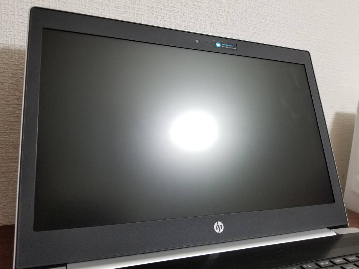 380 美品 ★4台入荷 HP ProBook 450 G5 Core i5 第８世代 (8250U)◆メモリ8GB◆M.2 SSD256GB◆15.6インチ HD 動作品 Win10 PC Office2021_画像7