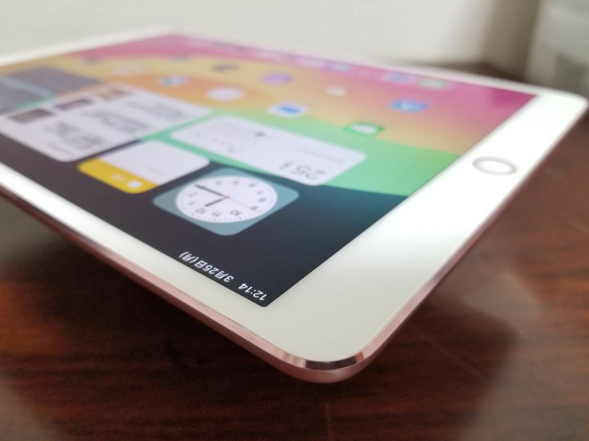 489 iPad Pro 10.5 inch 64GB◆A10X◆4GB Rose Gold バッテリー91％ 充電回数161回 A1709 au Simフリー Apple タブレットの画像7