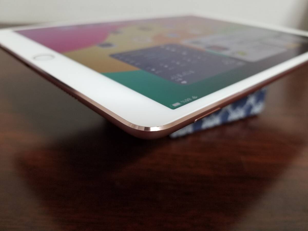 488 iPad Pro 10.5 inch 64GB◆A10X◆4GB Rose Gold バッテリー100％ 充電回数52回 A1709 au Simフリー Apple タブレットの画像7