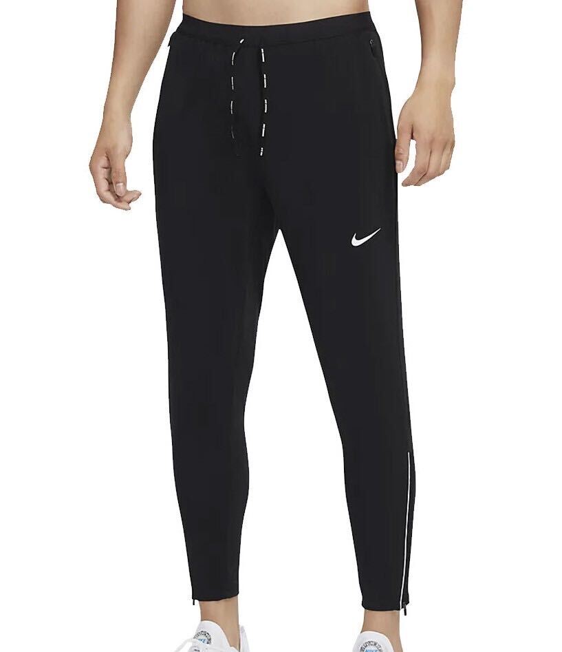 新品 送料込 NIKE DF PHENOM ELITE WOVEN PANTS Sサイズ 黒 ナイキ ドライフィット フェノム エリート ウーブン パンツ RUN ランニング_画像1