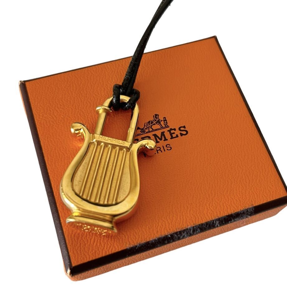 HERMES エルメス ネックレス カデナ ハープ 1996 ゴールド