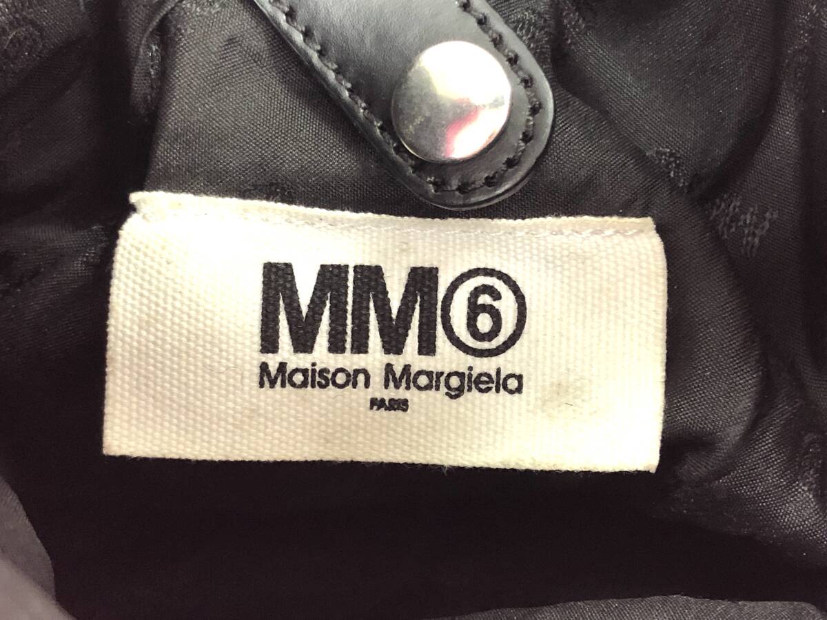 T03/064 MM6 Maison Margiela エムエムシックス メゾン・マルジェラ ハンドバッグ トートバッグ クッションビーズバッグ ピンク系_画像7