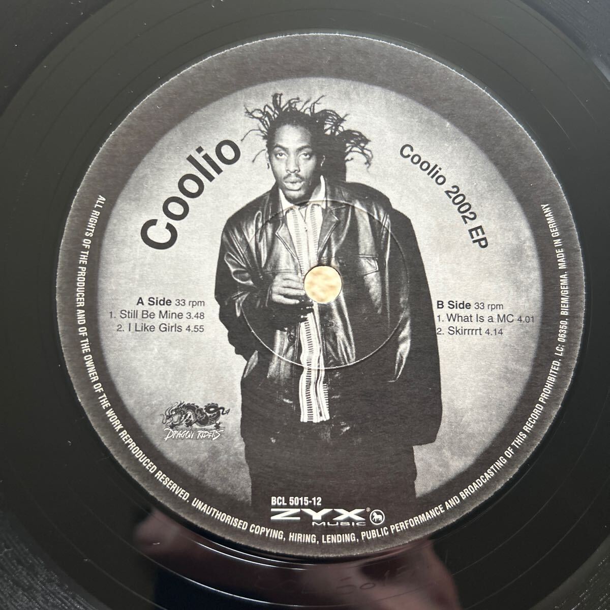 COOLIO / 2002 EP // Still Be Mine / I Like Girls / What Is A MC / LP レコード_画像3