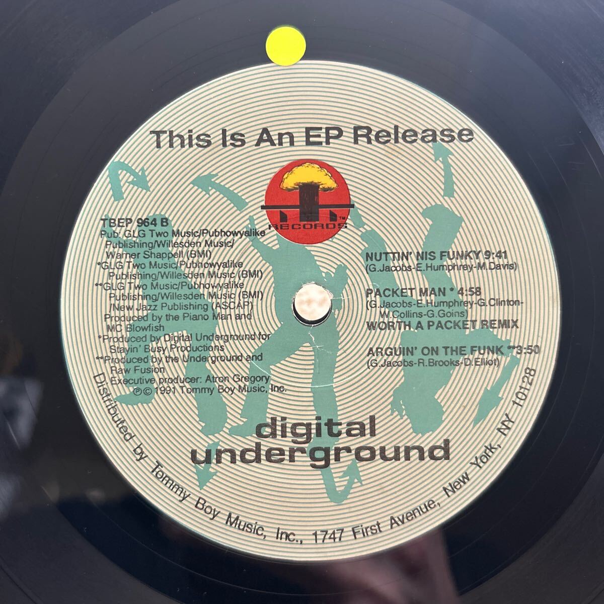 DIGITAL UNDERGROUND / THIS IS AN E.P. / LP レコードの画像5
