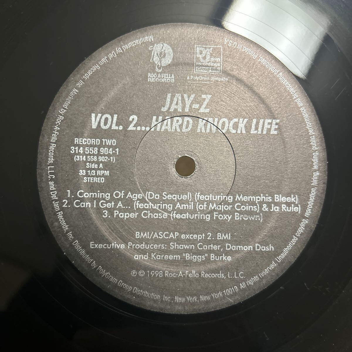 JAY Z / HARD KNOCK LIFE VOL.2 / 2LP レコードの画像6