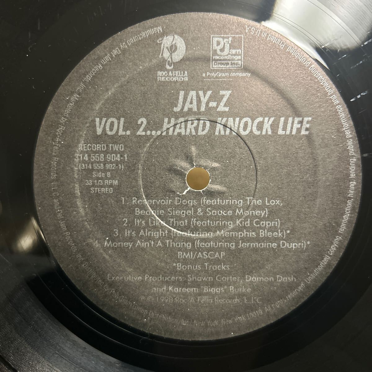 JAY Z / HARD KNOCK LIFE VOL.2 / 2LP レコードの画像4