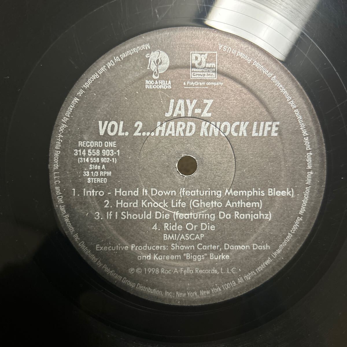 JAY Z / HARD KNOCK LIFE VOL.2 / 2LP レコードの画像10