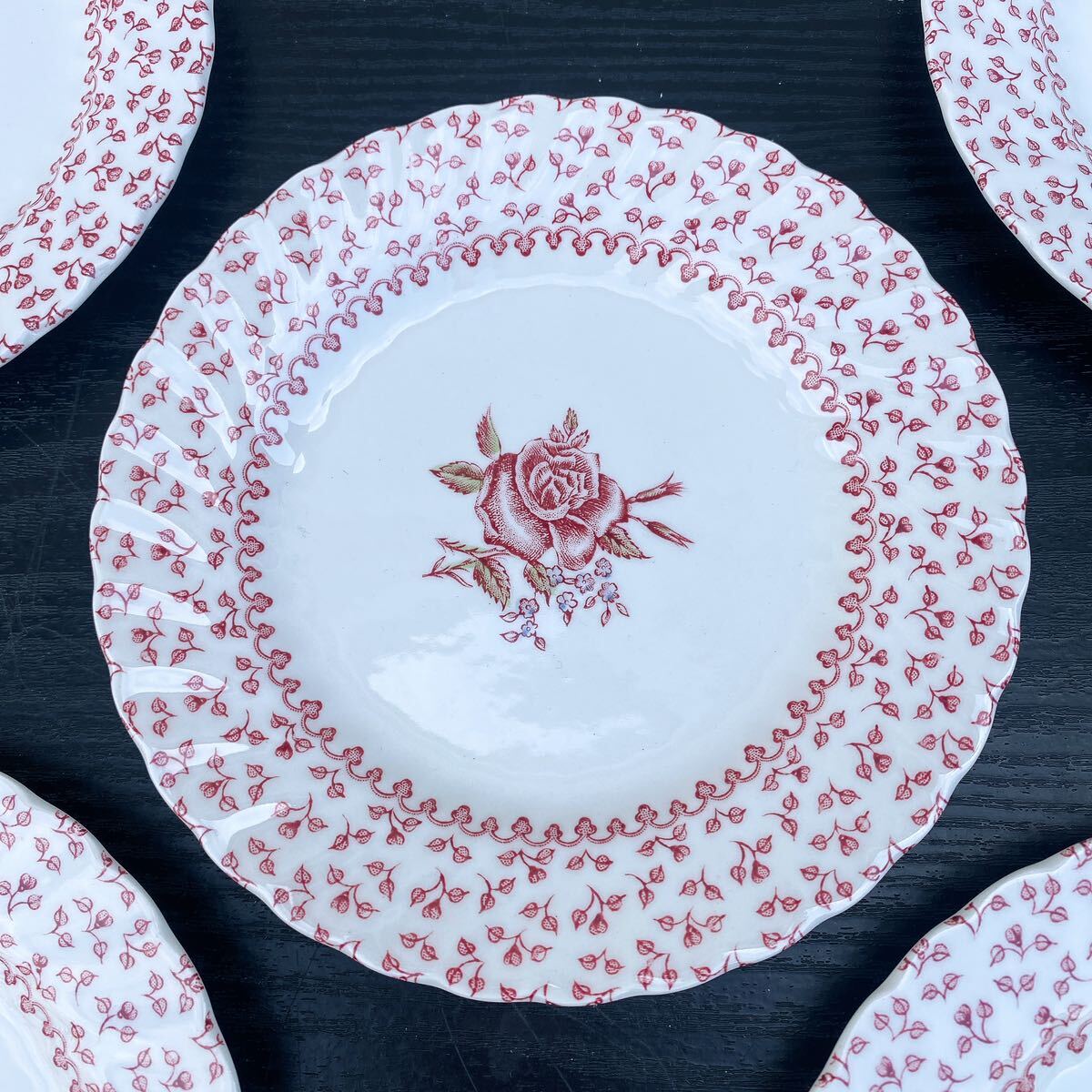 イギリス製 ジョンソンブラザーズ プレート 5枚 洋食器 皿の画像3
