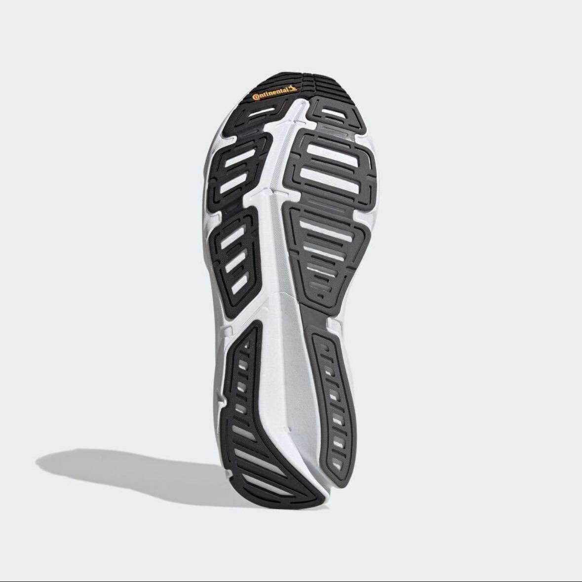 26.0cm 新品 adidas adistar 厚底 ランニングシューズ アディスター クッション 反発 高機能 ジョグ ジョギング 黒 ブラック GX2995_画像6