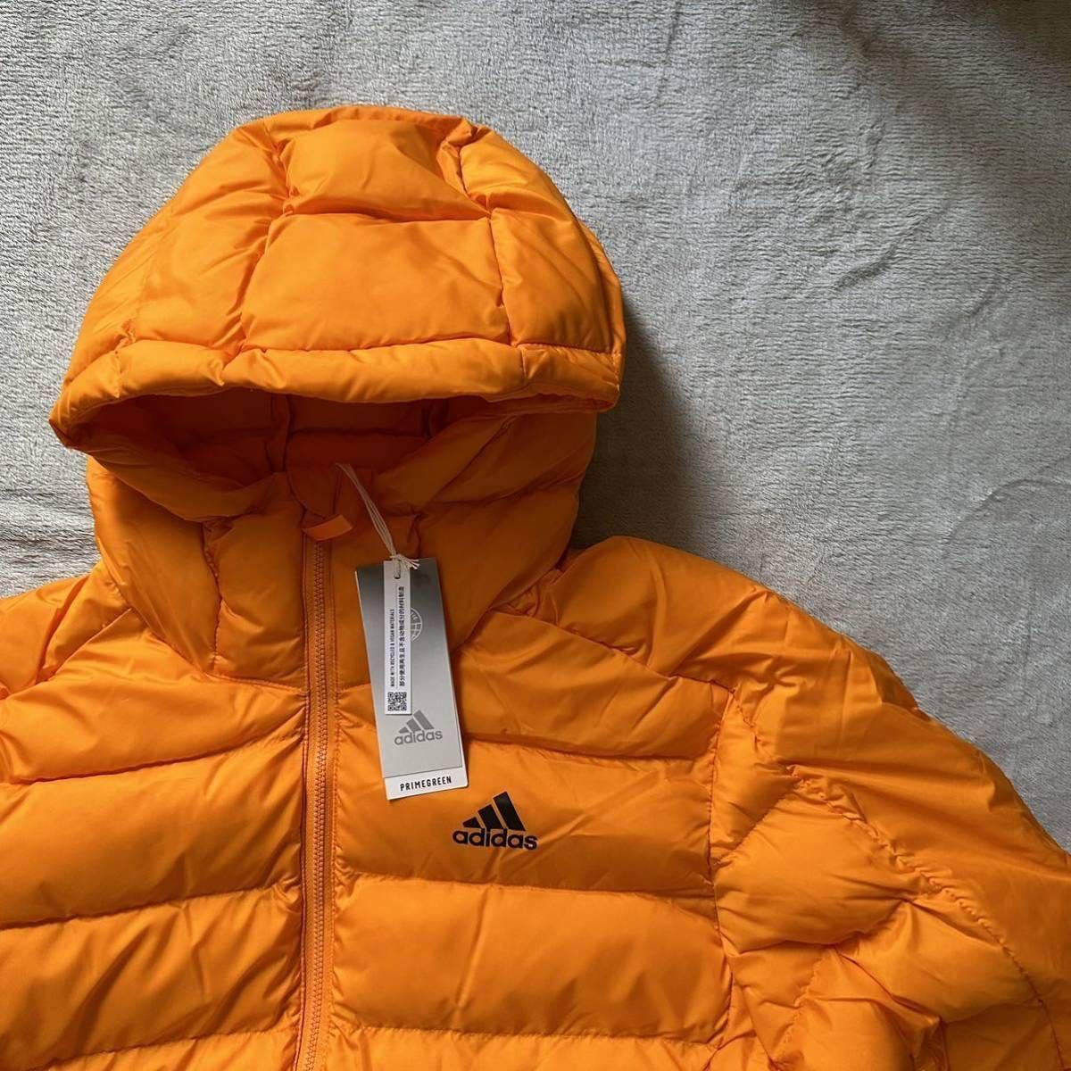 O(XL) размер новый товар adidas Adidas с капюшоном . с хлопком жакет f-ti- Parker orange внешний мужской одежда LL GQ2348