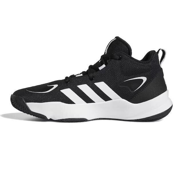 27.5cm 新品 adidas アディダス PRO N3XT 2021 バスケットボールシューズ スニーカー 黒 白 ブラック ホワイト aG58892_画像3