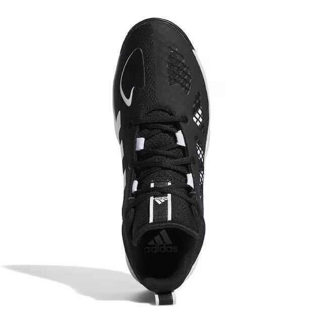 27.5cm 新品 adidas アディダス PRO N3XT 2021 バスケットボールシューズ スニーカー 黒 白 ブラック ホワイト aG58892_画像2