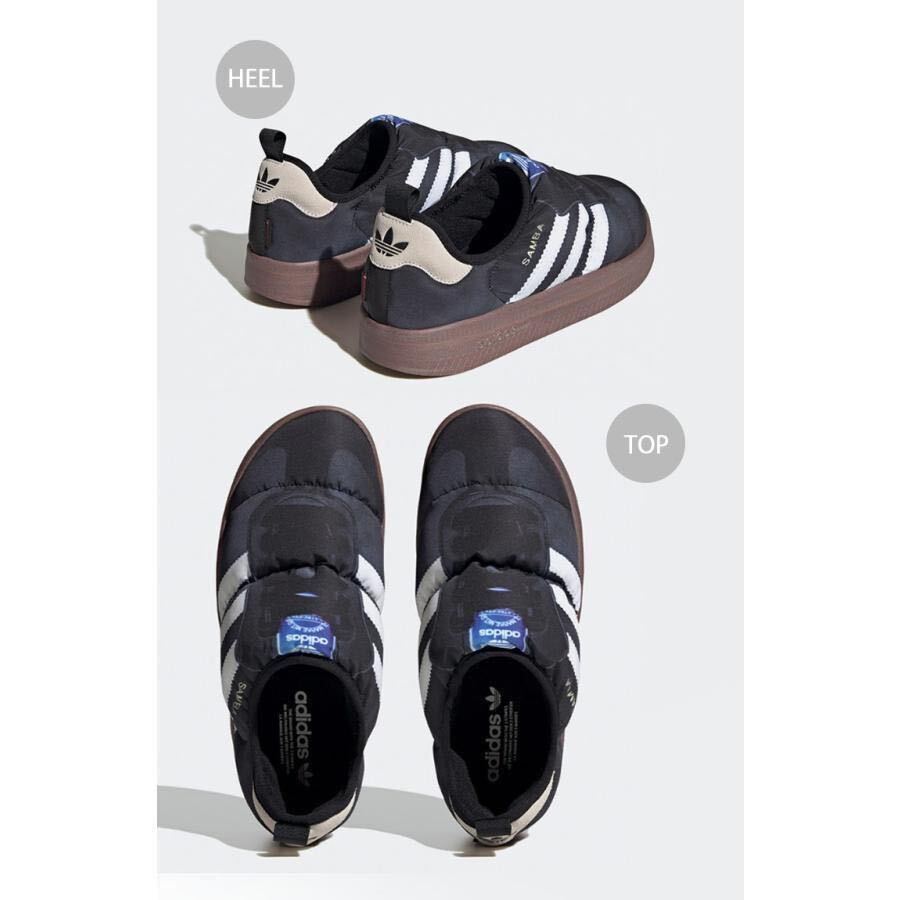 26.5cm new goods adidas originals PUFFYLETTE Adidas Originals puff .reta slip-on shoes sneakers SAMBA samba aHP6700