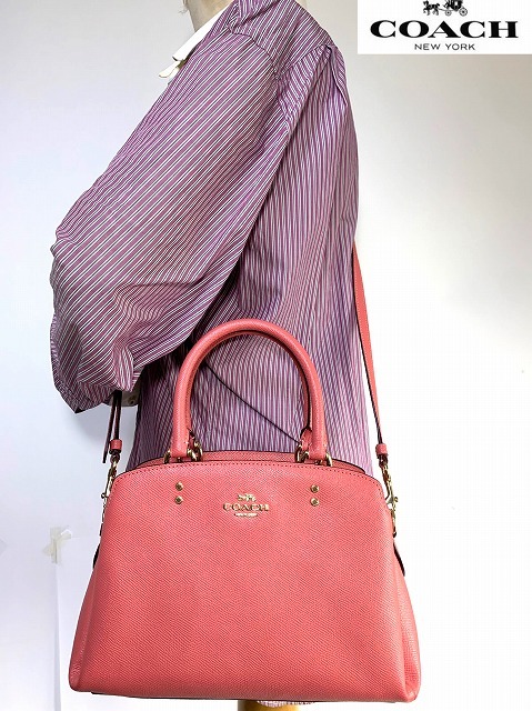 極美品 送料無料 コーチ COACH ラグジュアリー クロスグレーン 極美品 送料無料 コーチ COACH ラグジュアリー クロスグレーン
