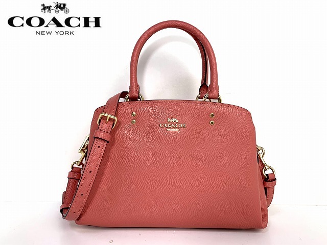 極美品 送料無料 コーチ COACH ラグジュアリー クロスグレーン 極美品 送料無料 コーチ COACH ラグジュアリー クロスグレーン