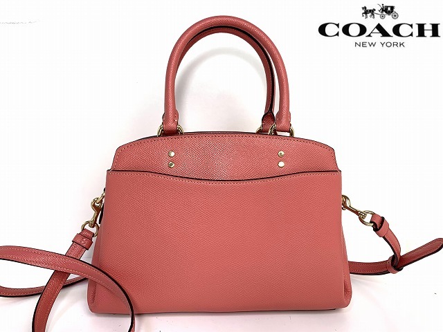 極美品 送料無料 コーチ COACH ラグジュアリー クロスグレーン 極美品 送料無料 コーチ COACH ラグジュアリー クロスグレーン