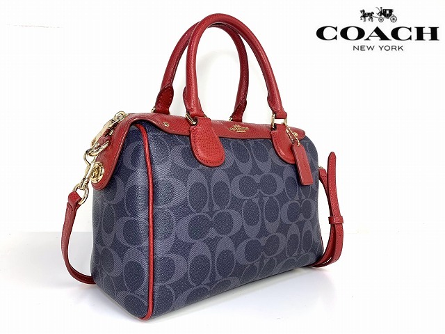  free shipping * Coach COACH luxury signature be net sa che ru2Way shoulder bag handbag 