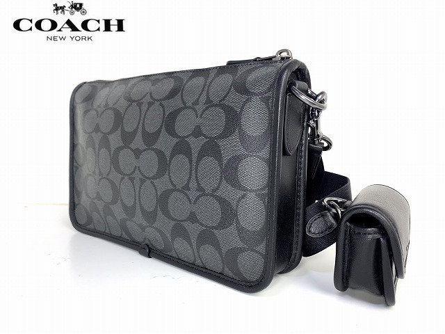 極美品 送料無料 コーチ メンズ レディース COACH シグネチャー 極美品 送料無料 コーチ メンズ レディース COACH シグネチャー