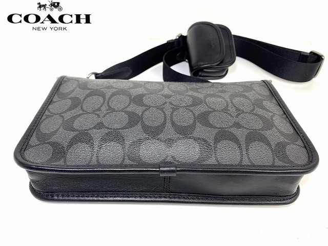 極美品 送料無料 コーチ メンズ レディース COACH シグネチャー 極美品 送料無料 コーチ メンズ レディース COACH シグネチャー