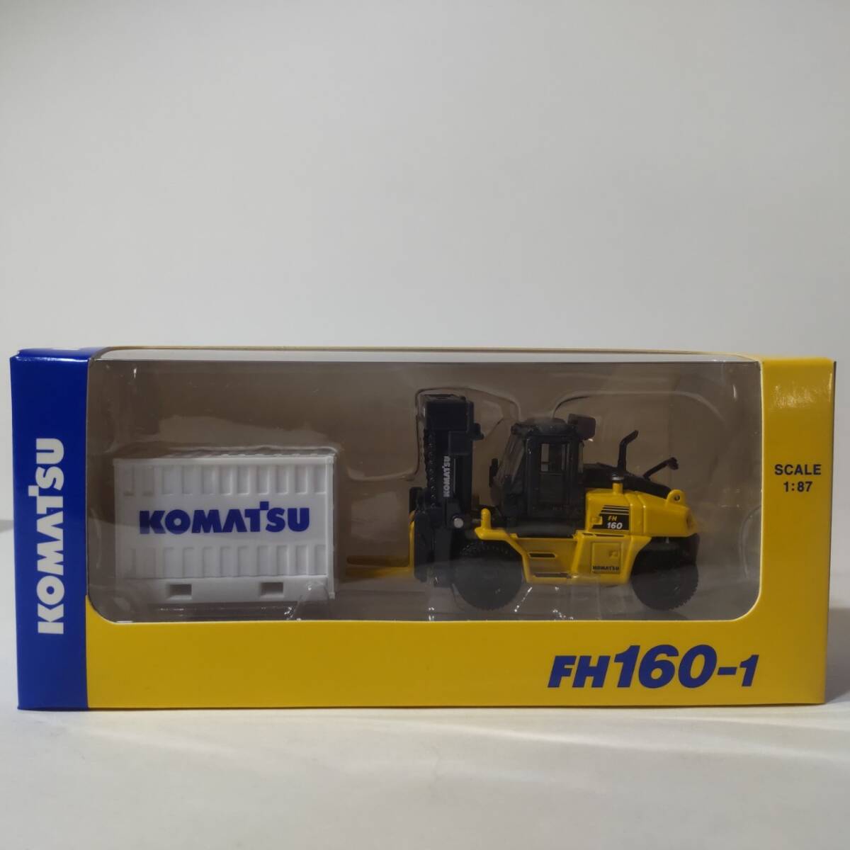 KOMATSU コマツ オリジナルミニチュア GD675-6 FH160-1 WX22H D61PXi-23 4点セット_画像3