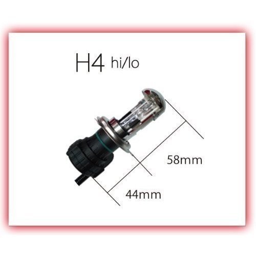 HIDバルブ H4 Hi/Lo 12V専用 55W 6000K 交流タイプ 交換 補修 予備 2本セット 1年保証の画像3