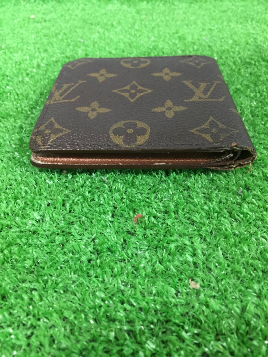 ルイヴィトン LOUIS VUITTON モノグラム 二つ折り財布 ポルトフォイユ ウォレット 31-100の画像3