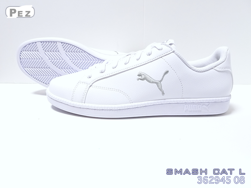 ■PUMA■スマッシュキャットL(28cm)■WHT/SIL■362945 08_画像2