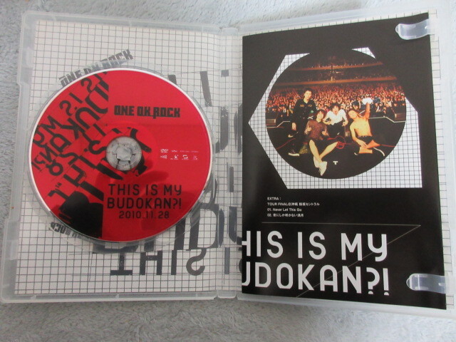 ●美品●ONE OK ROCK LIVE DVD●THIS IS MY BUDOKAN?!2010.11.28●_画像2