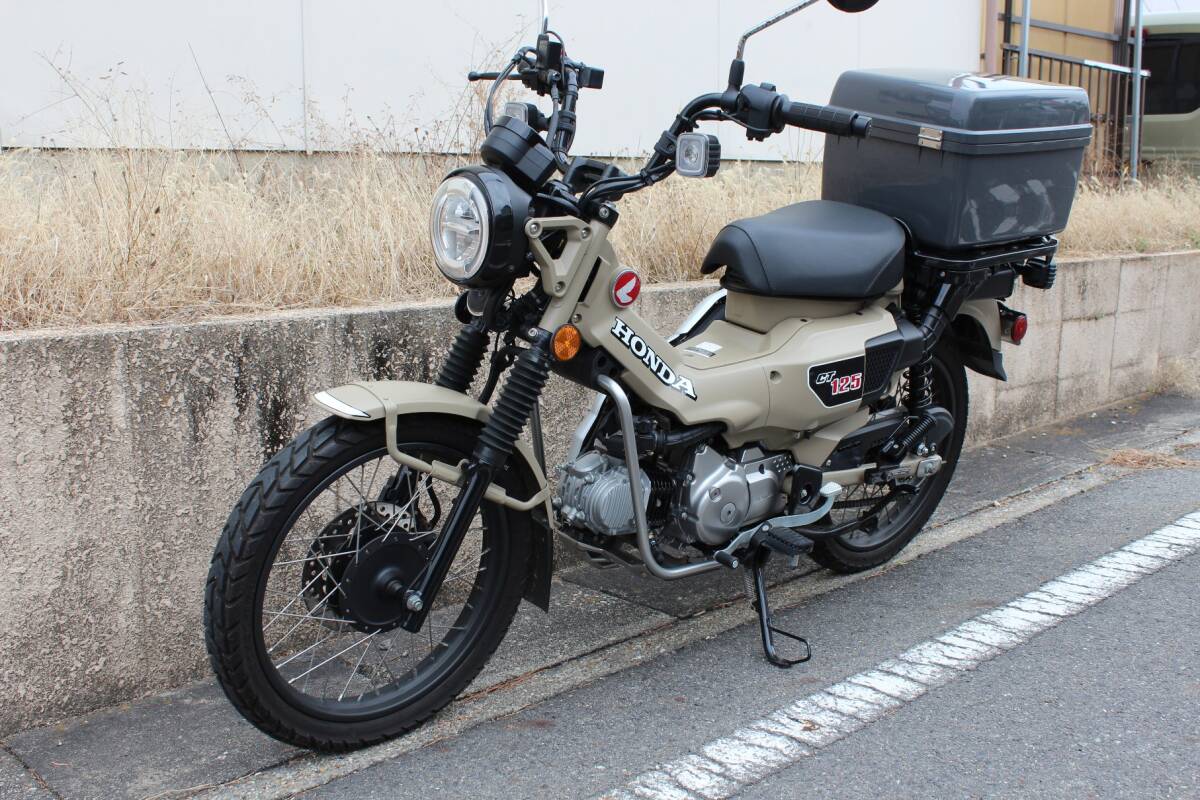 美車★ホンダ CT125 ハンターカブ JA55 マフラー改 個人出品 愛知県(検)CT110 C125 カブ クロスカブの画像3