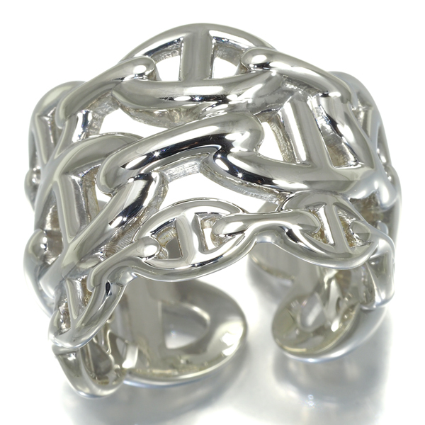  Hermes кольцо she-n Dunk ru Anne sheneGM 58 номер серебряный 925 BLJ