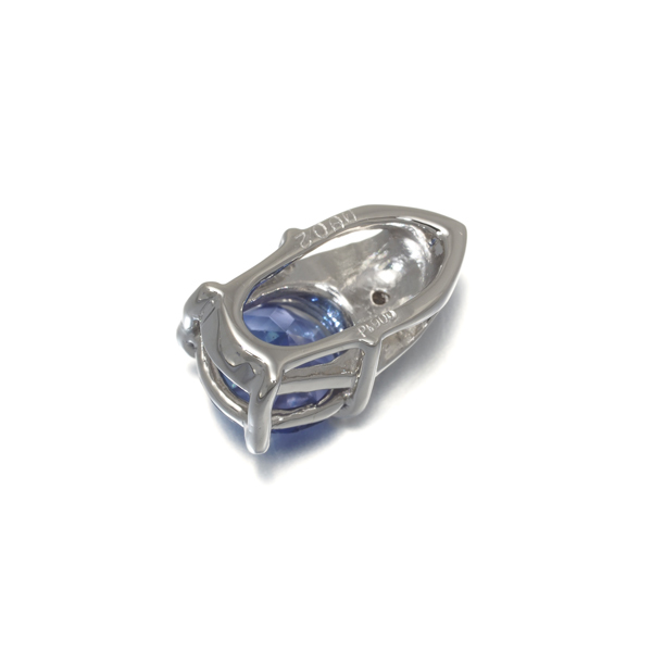 9211円 タンザナイト ダイヤ 0.02ct ペンダントトップ Pt900 9211円 タンザナイト ダイヤ 0.02ct ペンダントトップ Pt900