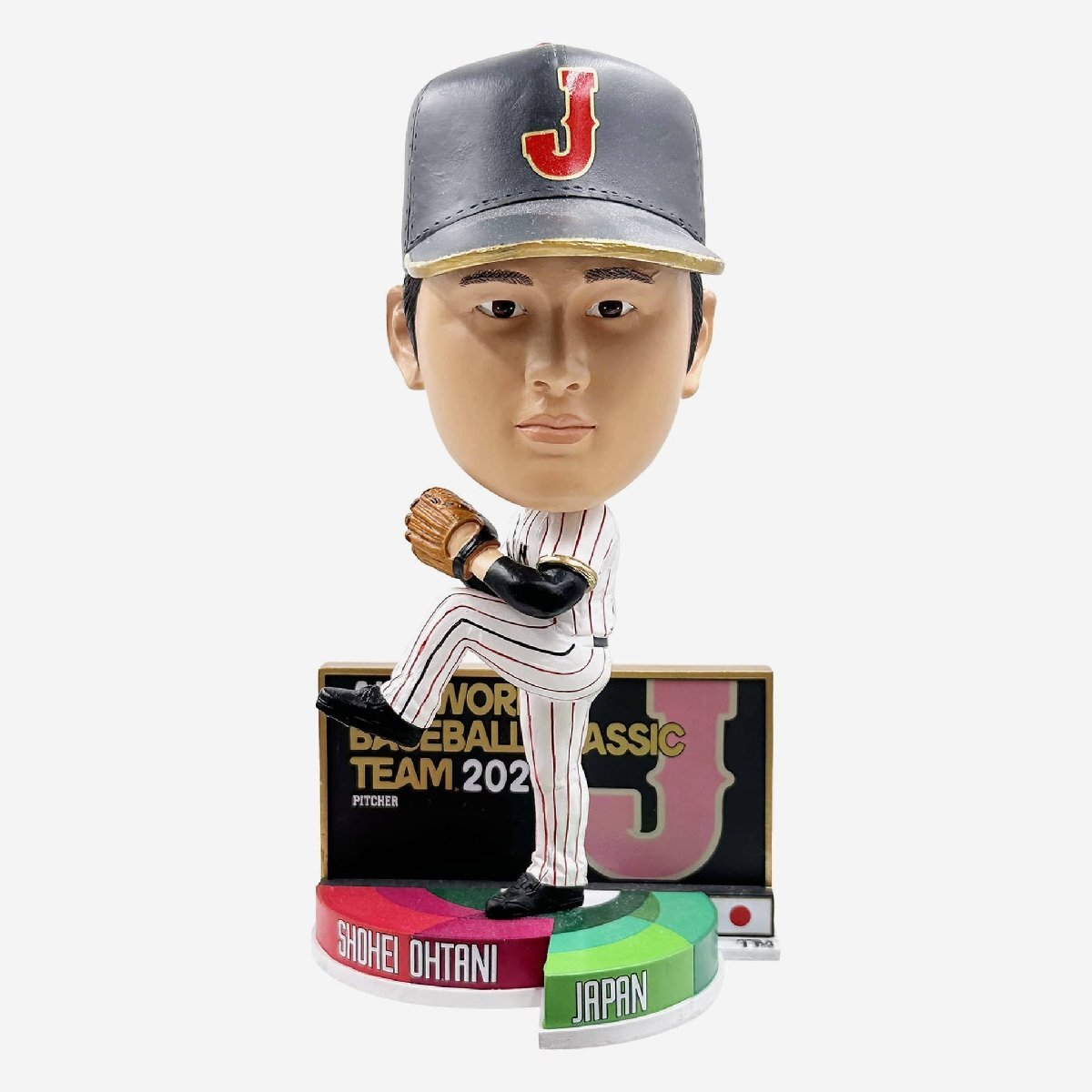 【MS】大谷翔平 2023年WBC 優勝投手 ビッグヘッド・ボブルヘッド人形 新品 144個限定版 完売品 バブルヘッド 首振り人形_画像2