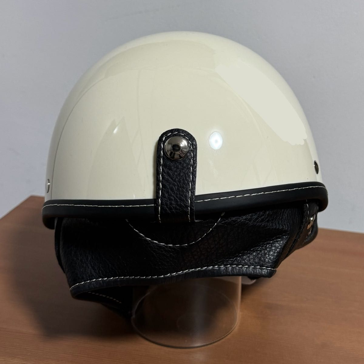 ハーフヘルメット　XL ポリスヘル　半ヘル　ショーティー　検Bell buco オーシャンビートル  ハーレー　TT&Co 