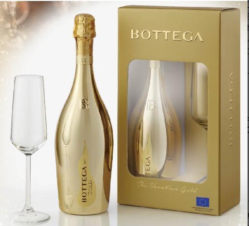 Сверкающее вино Bottega Gold 750 мл.