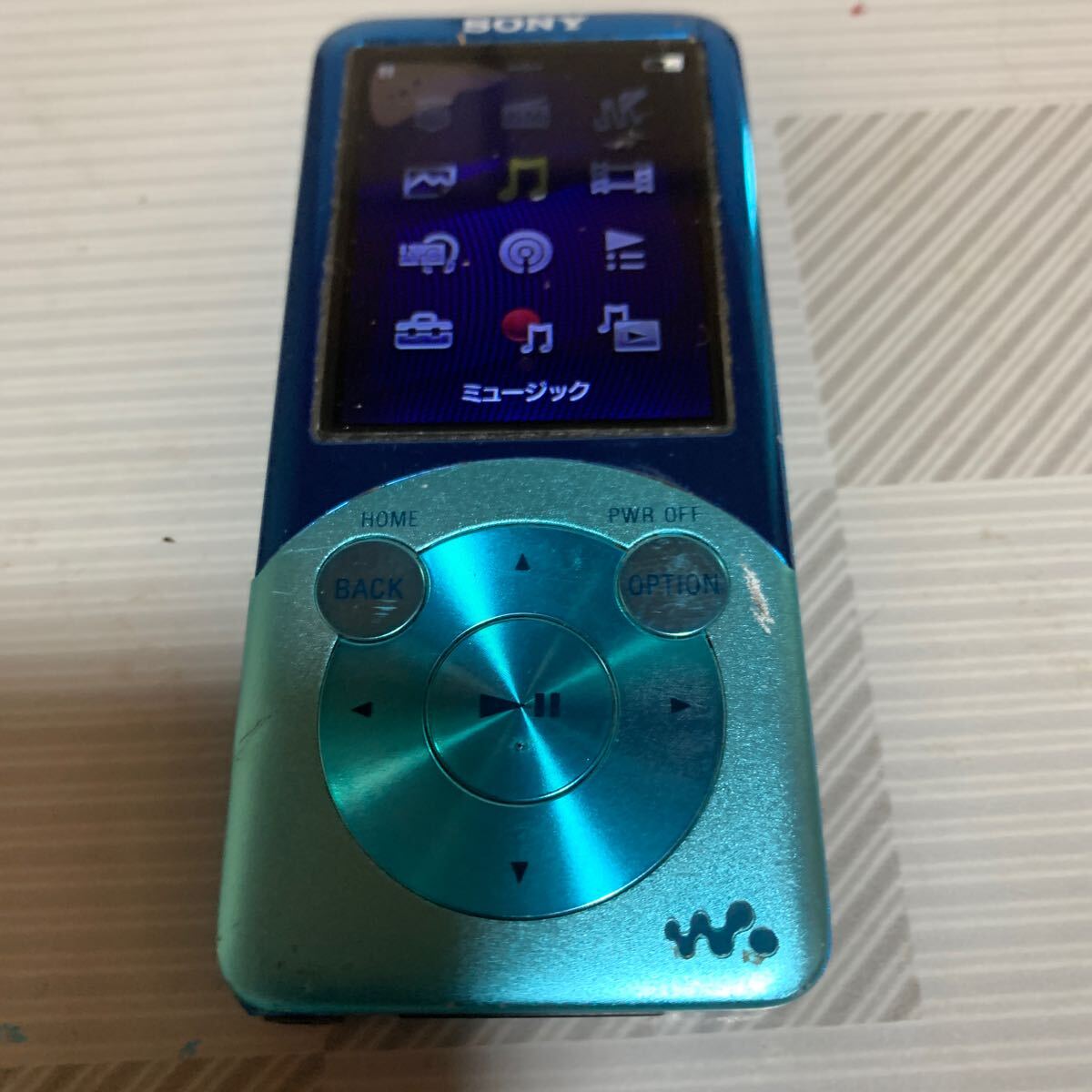 SONY ウォークマン NW- S754初期化済み 8GBジャンク品_画像1