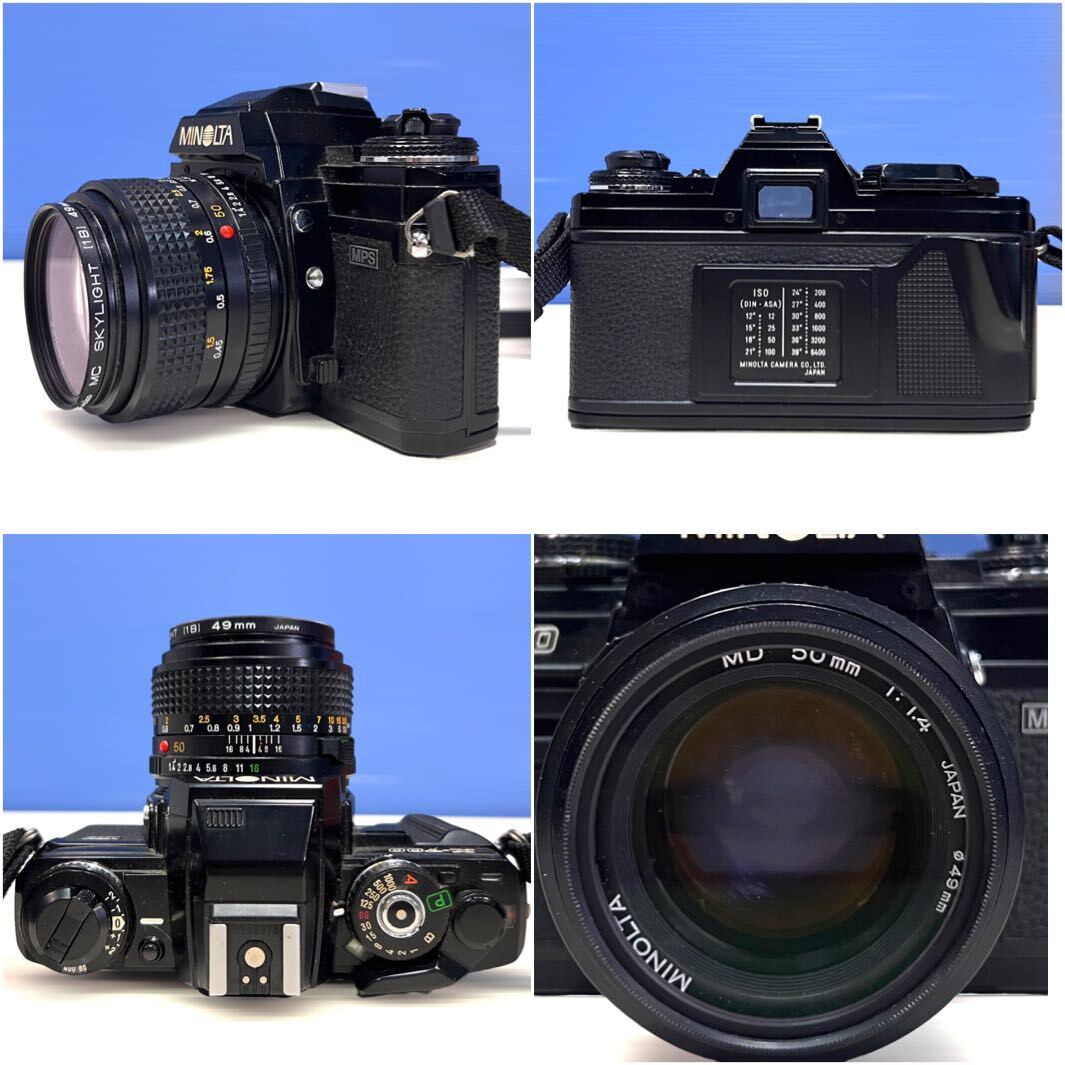 【BO-565】★MINOLTA X-700 / MAC-TELE QUARTZ DATE / P-TWIN フィルムカメラ 3台セット ミノルタ_画像3